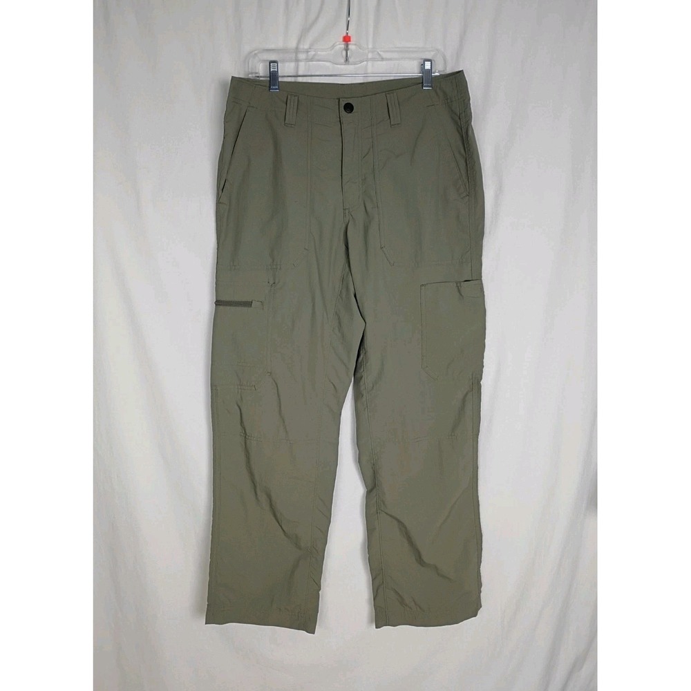 Eddie Bauer Pants Mens 32x30 Green‎ Cargo Pockets Outdoors